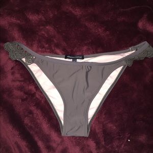 Kendall and Kylie olive green bikini bottom